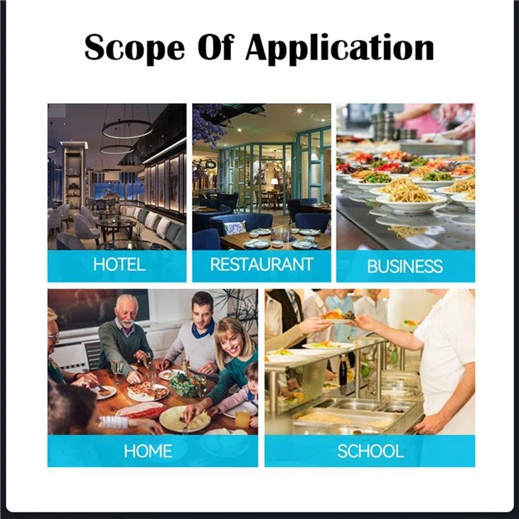 button control commercial electric induction cooktop