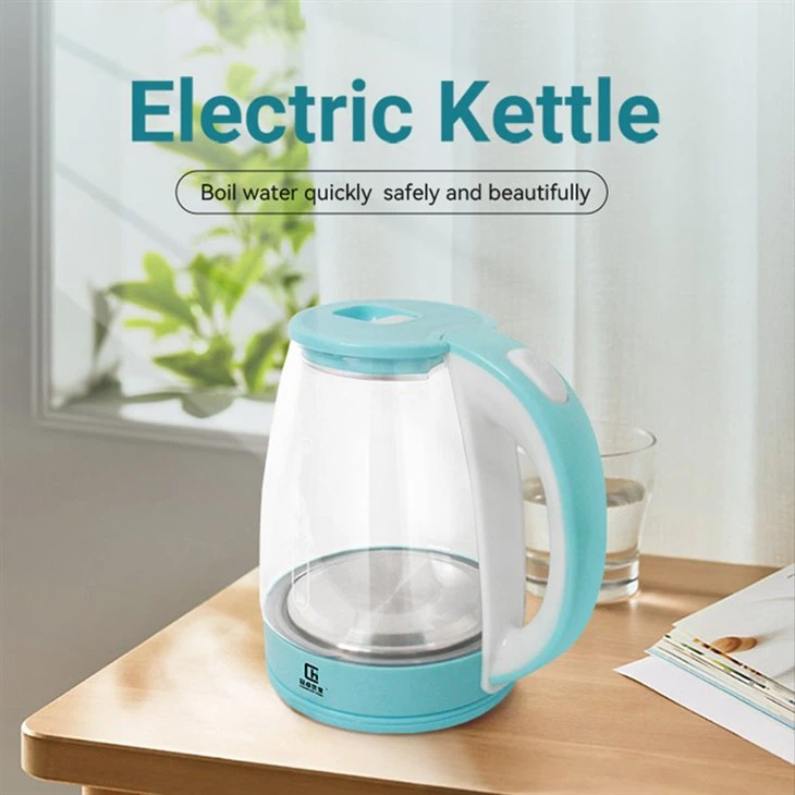 1.8L Borosilicate Glass Electric Kettle